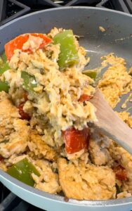 Creamy Chicken Fajita Bowl