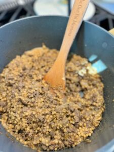 French Onion Beef Couscous