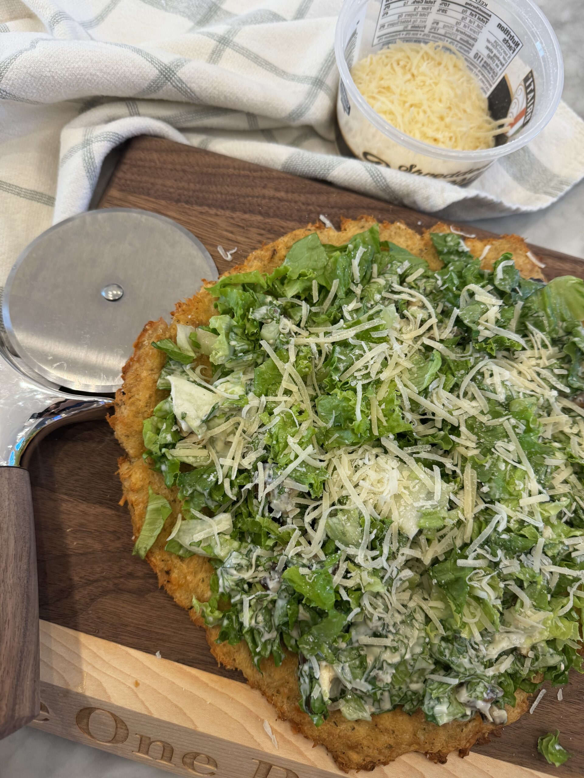 Caesar Salad Pizza