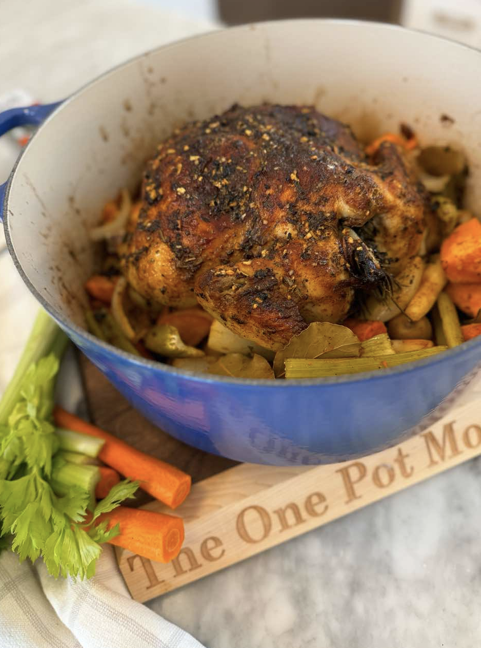 Creole Butter Roasted Chicken