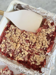 Strawberry Oatmeal Bars
