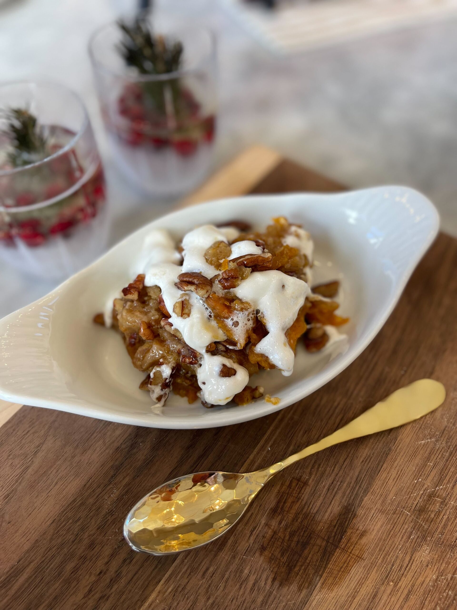 Crockpot Sweet Potato Casserole