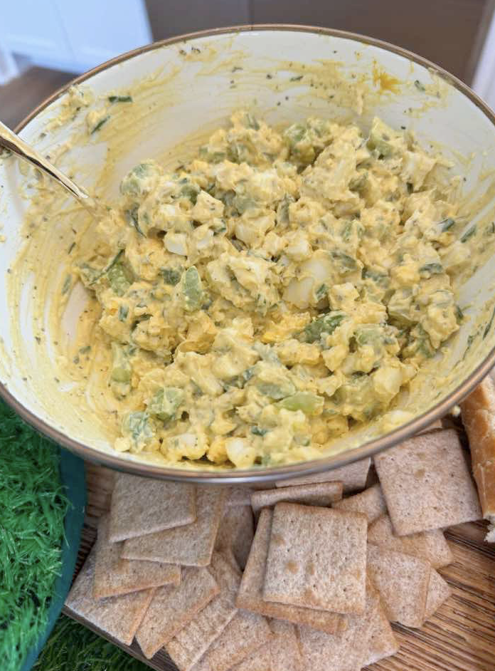 Creamy Garlic Herb Egg Salad