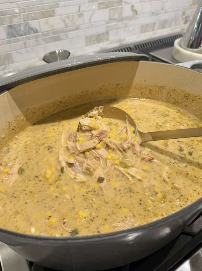 Creamy White Chicken Chili