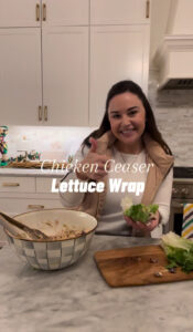 Chicken Caesar Wraps