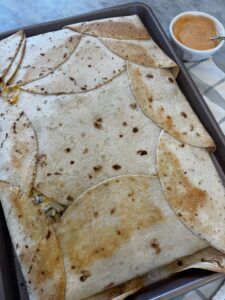Big Mac Cheeseburger Quesadillas (Sheet Pan Recipe)