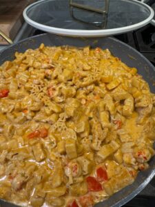 Louisiana Cajun Crawfish Pasta