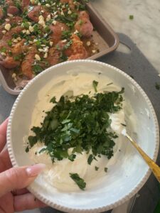 Cilantro Lime Garlic Sauce