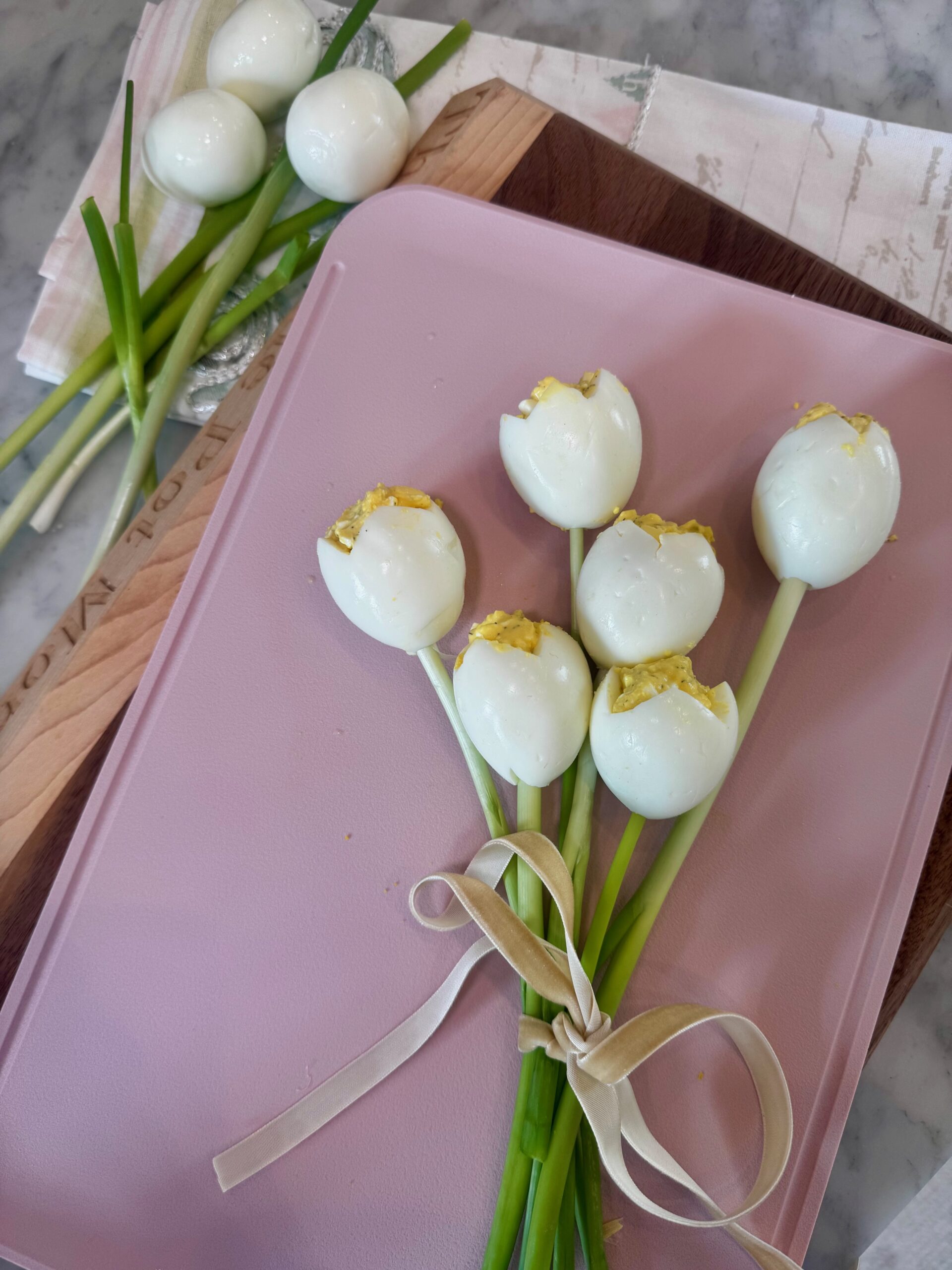 Cottage Cheese High Protein Deviled Eggs