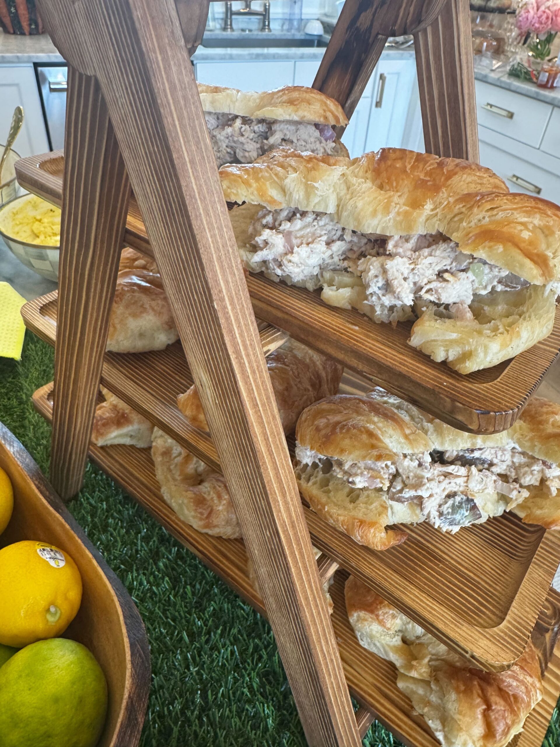 Chicken Salad Croissant Sandwiches