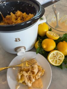 Arnold Palmer Bread Pudding