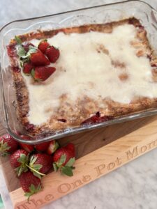 Strawberry Dump and Bake Cake