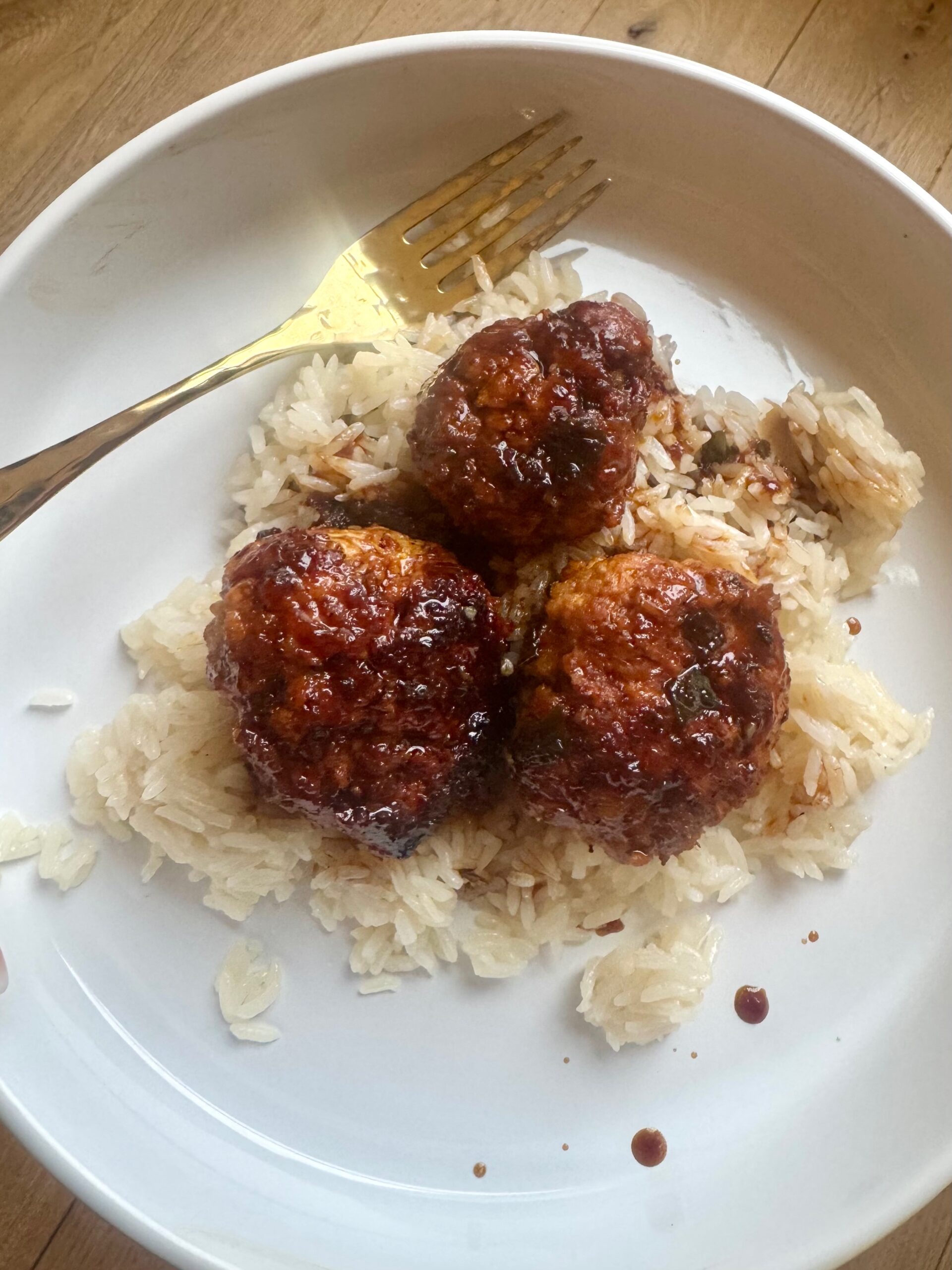 Orange Chicken Meatballs