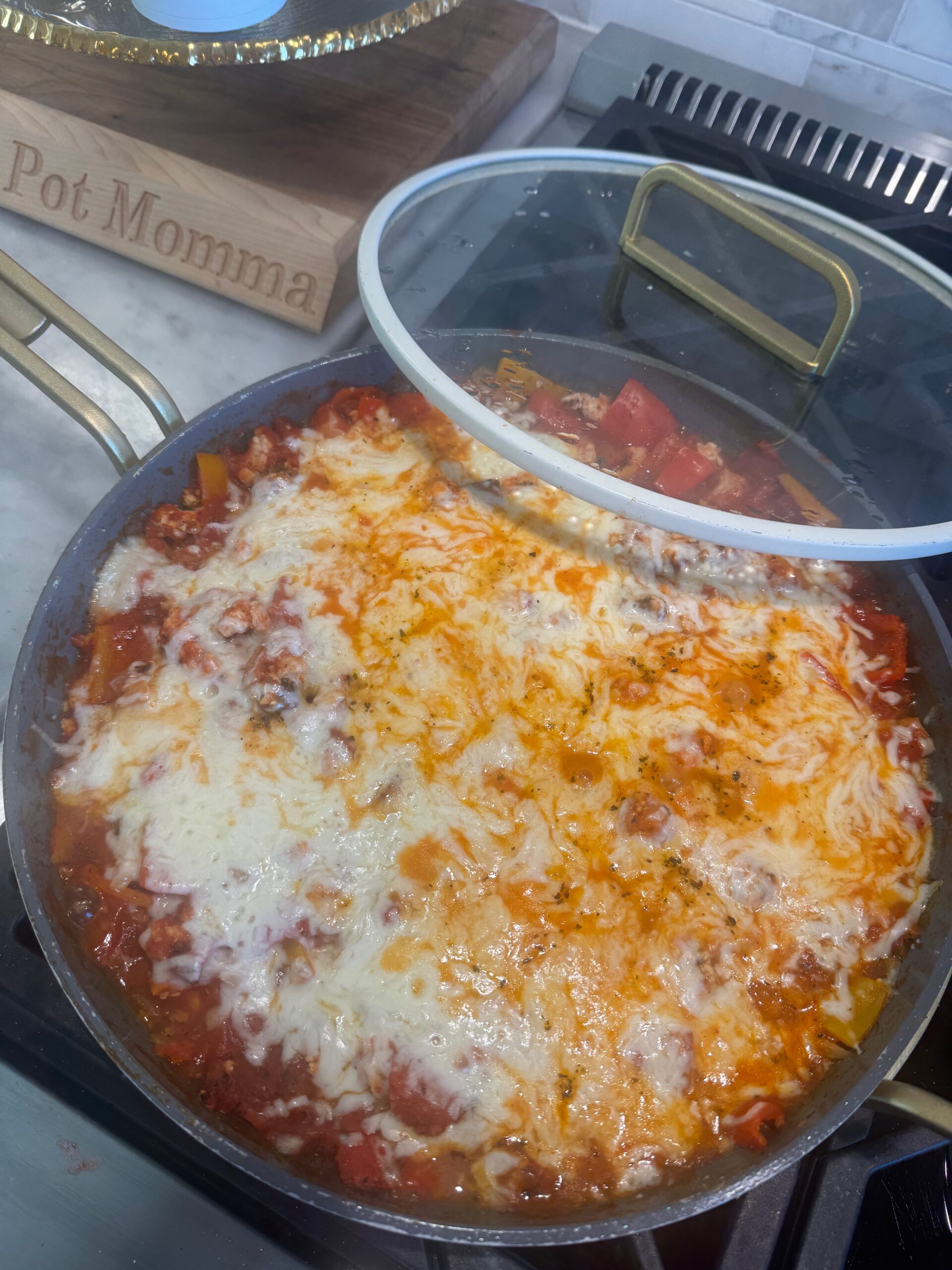 Low Carb Unstuffed Bell Pepper Skillet