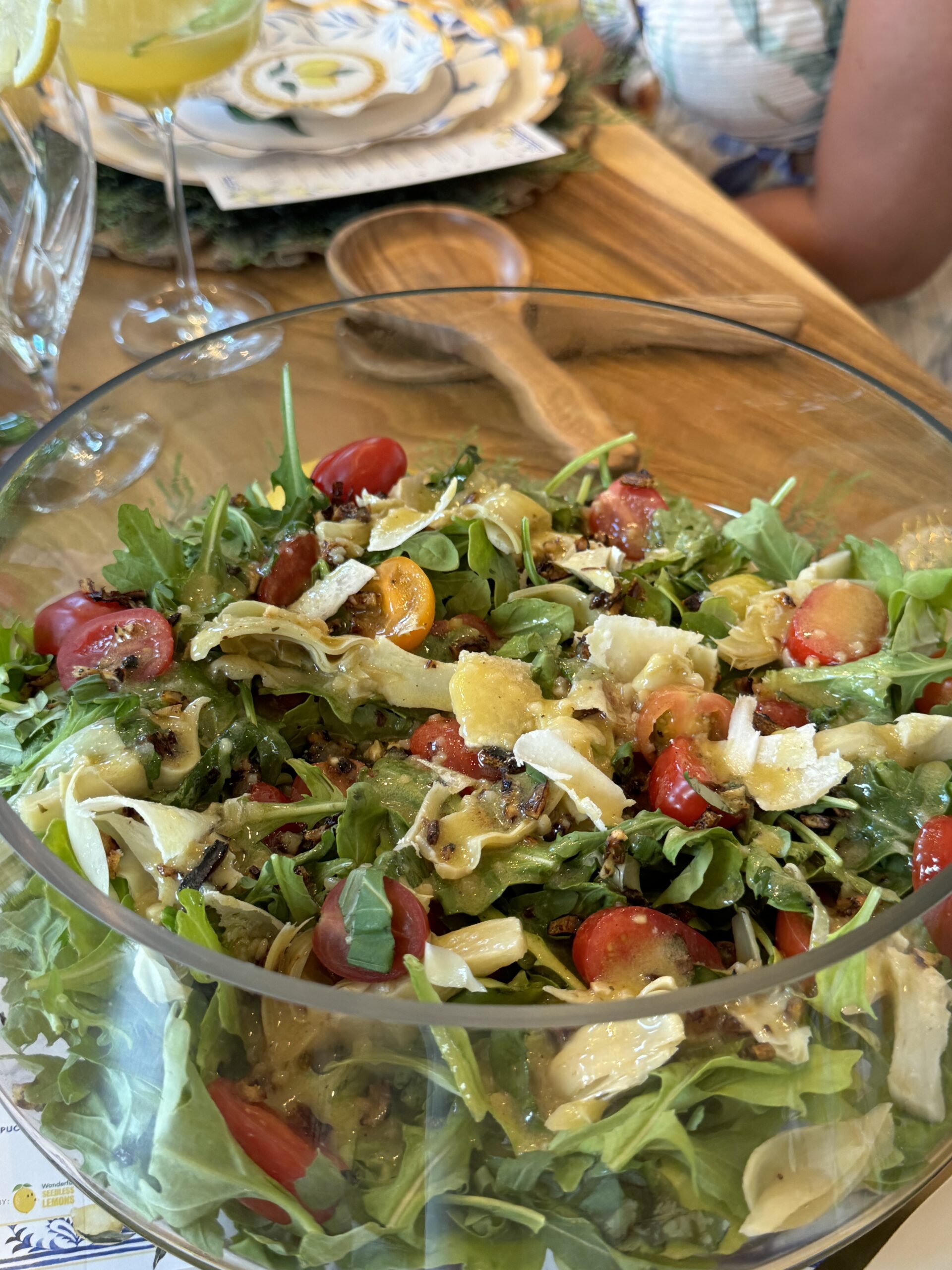 Arugula Salad with Lemon Vinaigrette