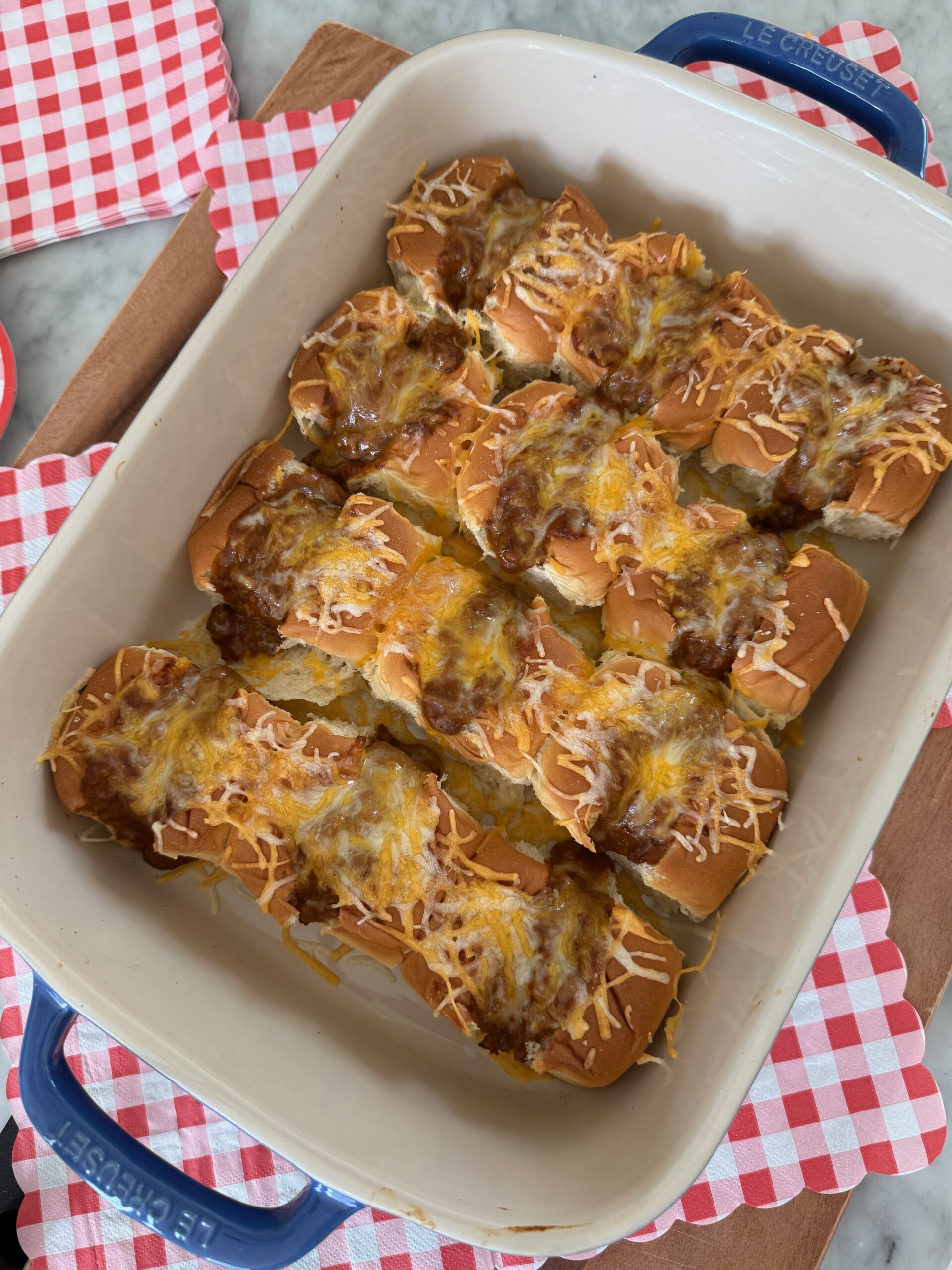 Chili Dog Sliders