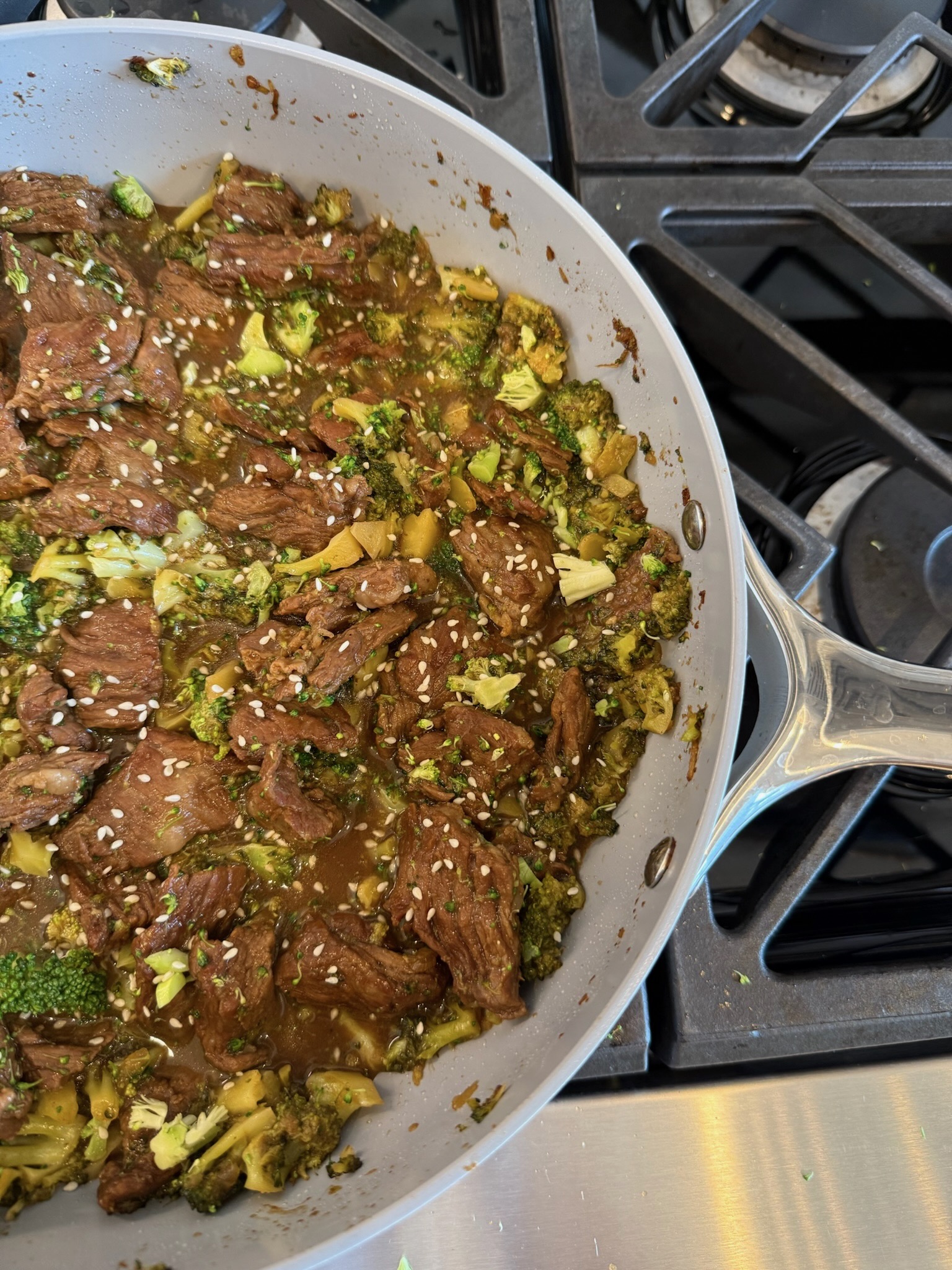 One Pan Easy Beef & Broccoli