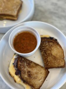 10-Minute Grilled Cheese and Tomato Basil Dip