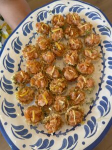 Lemon Salmon Cups