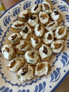 Lemon & Rosemary Whipped Goat Cheese