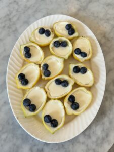 Lemon Pudding Possets