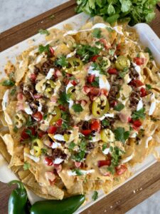 Loaded Sheet Pan Nachos