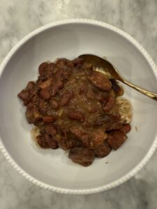 Creamy Creole Red Beans with Sausage