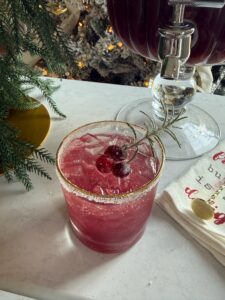 Pitcher Mistletoe Margaritas