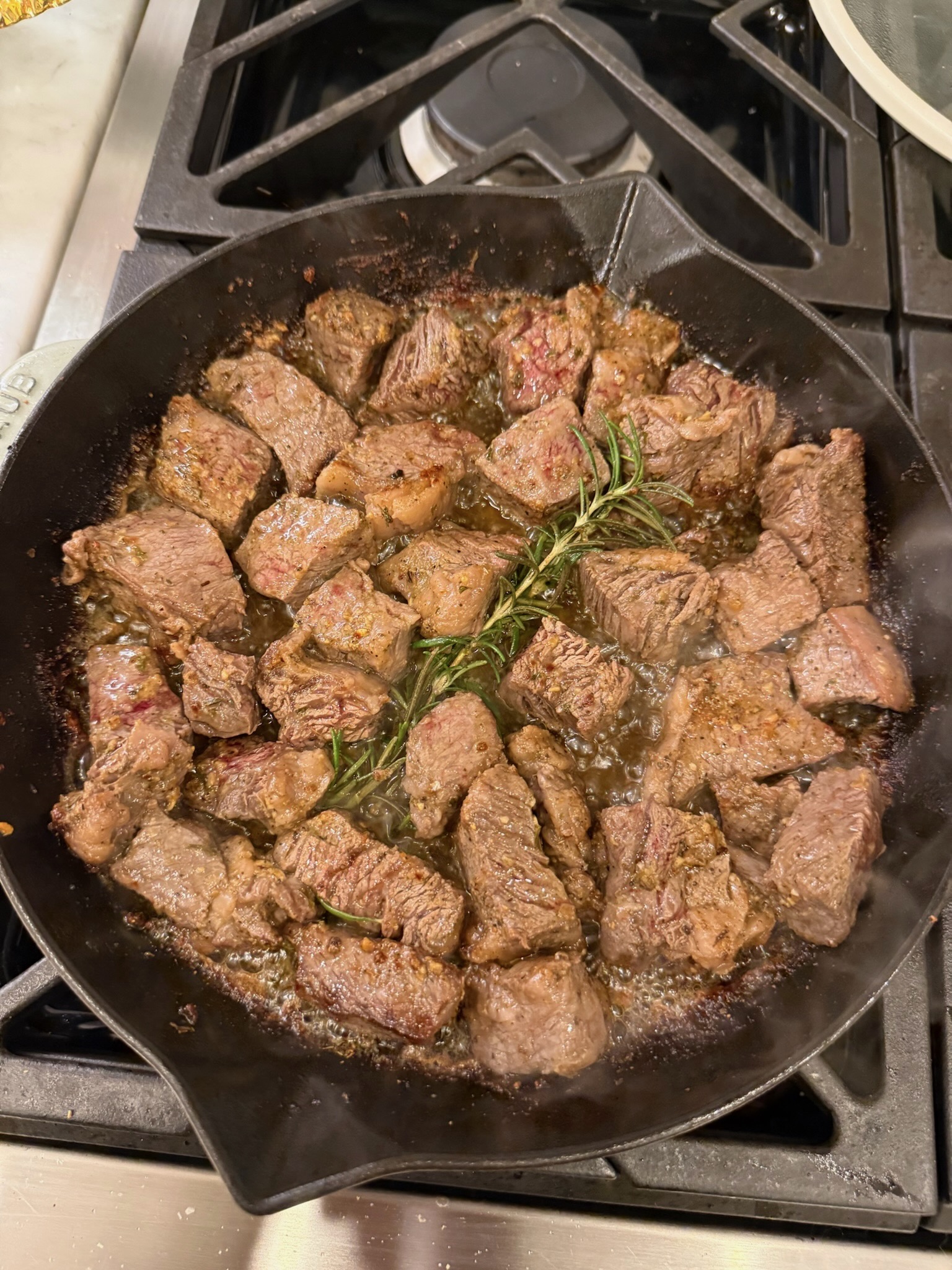 Cowboy Butter Steak Bites