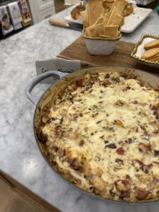 Cajun Shrimp & Andouille Cheese Dip