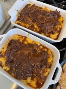 Mac and Cheese BBQ Pulled Pork Bowls