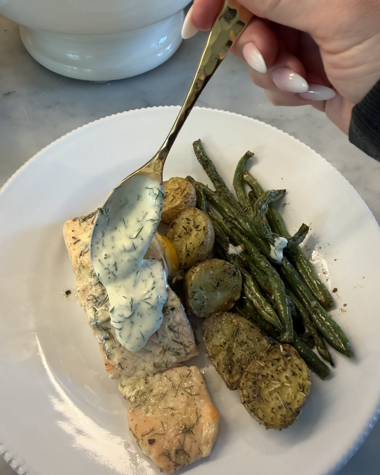 Creamy Dill Salmon Sauce