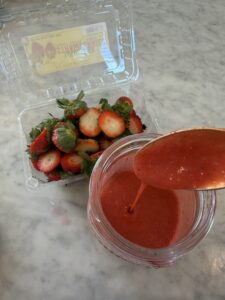 Strawberry White Balsamic Dressing