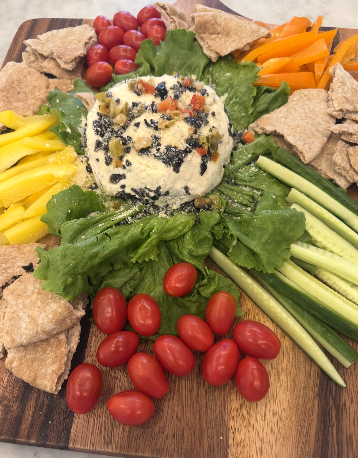 Greek Cream Cheese Ball