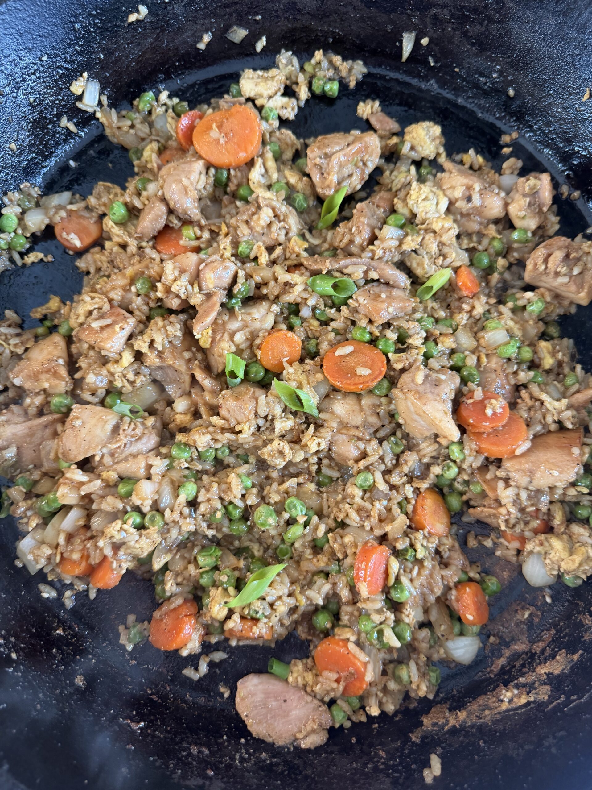 One-Skillet Chicken Hibachi Fried Rice